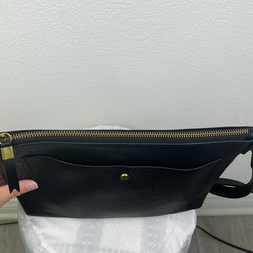 Madewell The Transport Shoulder Crossbody Bag Black - Picture 12 of 14